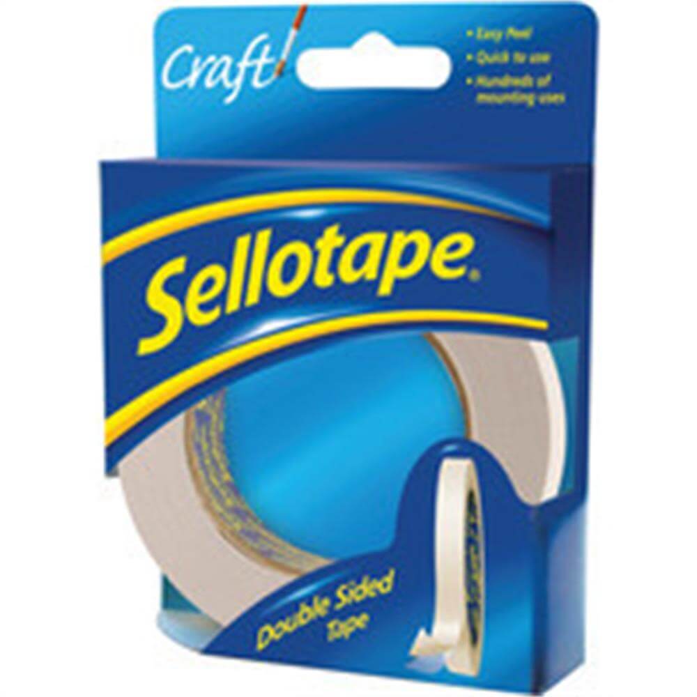 Sellotape DoubleSided Tape 12mmx33M 2280